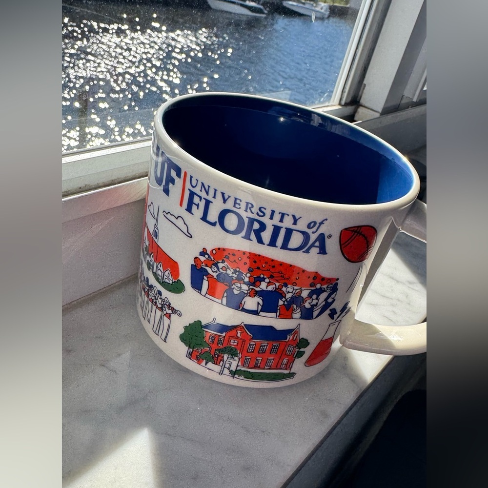 Starbucks Mug University of Florida Gators Been There Series Ceramic Coffee Mug